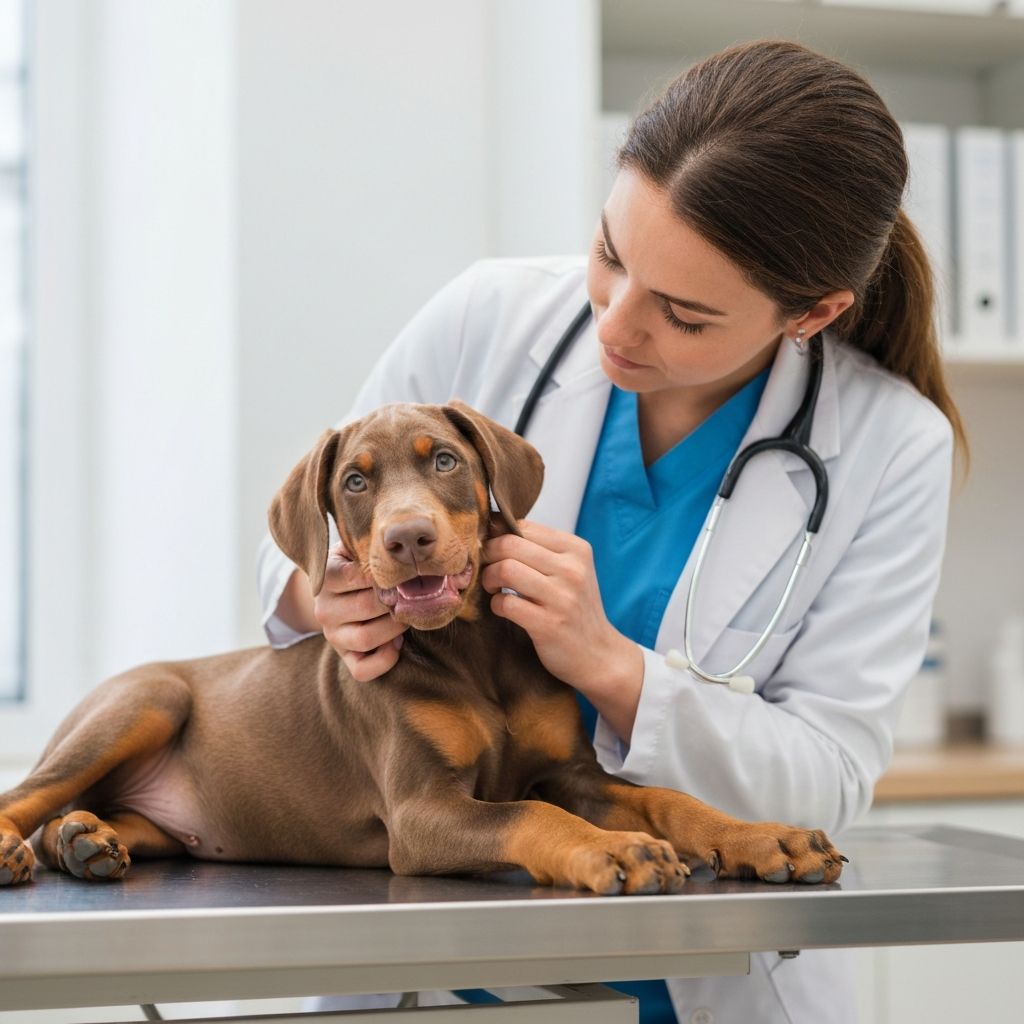Doberman health check